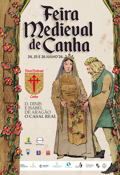 Official poster of the Canha Medieval Fair 2026