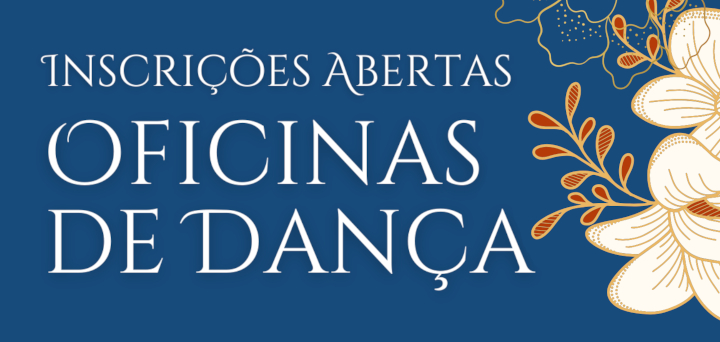 Banner para as Oficinas de Dança